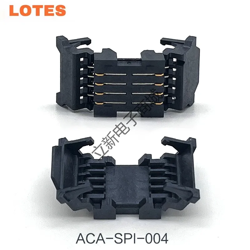 1 Buah LOTES 8pin BIOS IC Socket SPI Flash 8P 16P Test Stand SOP Patch Flsh Burning Stand Card Holder Konektor IC Test Seat