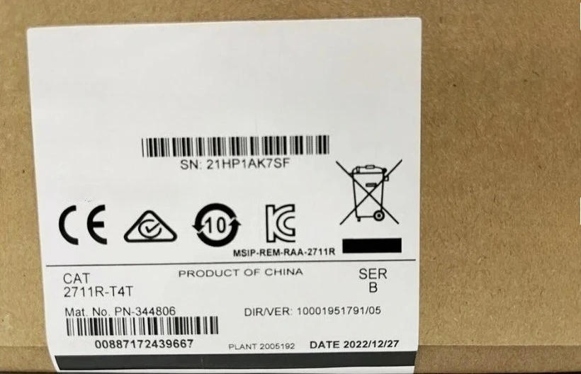 

Brand New Original 2711R-T7T 2711R-T4T 1769-SDN 1756-TBCH 1746-IM8 Fast Delivey