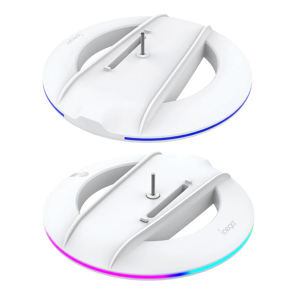 Soporte Vertical RGB, Base de consola de juegos estable para consola PS5 Slim, disco delgado/versión Digital