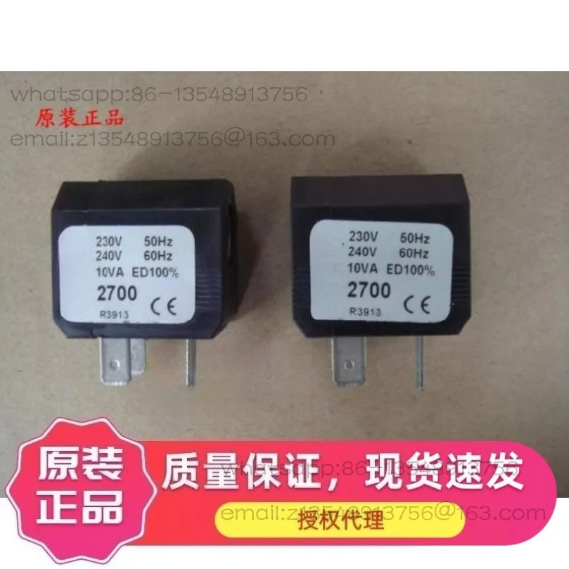 Solenoid valve coil 2700 2150 2250 2400 27A18 air compressor vent valve spot quick delivery