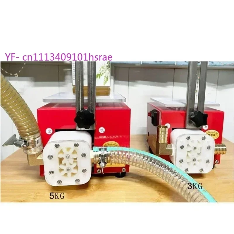 Automatic Honey Filling Machine 50-5000g Weighing Gear Pump for Syrup Oil Sauce - Industrial Packaging Equipment
