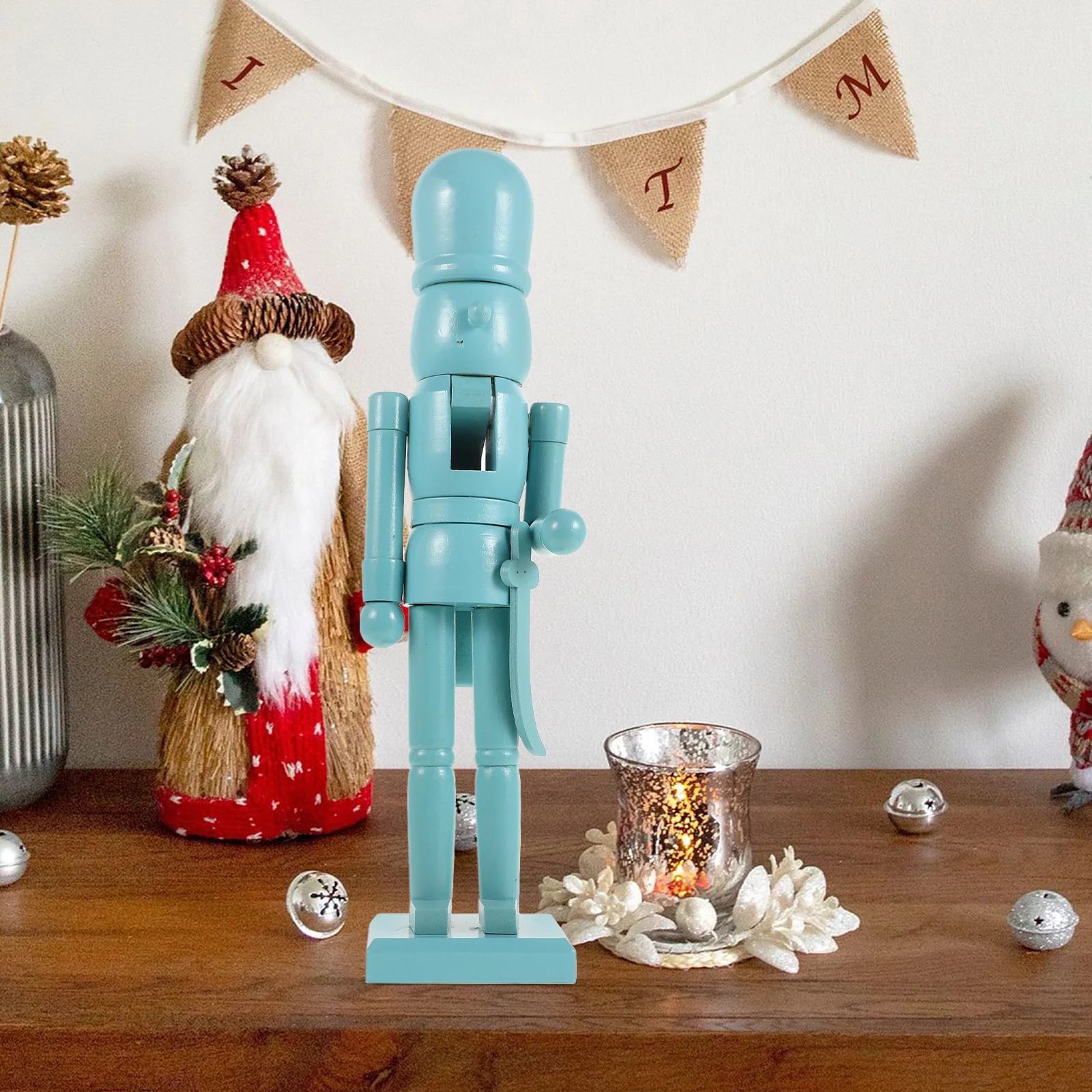 

Table Nutcracker Decoration Ornament Christmas Tree Holiday Decorations for Home