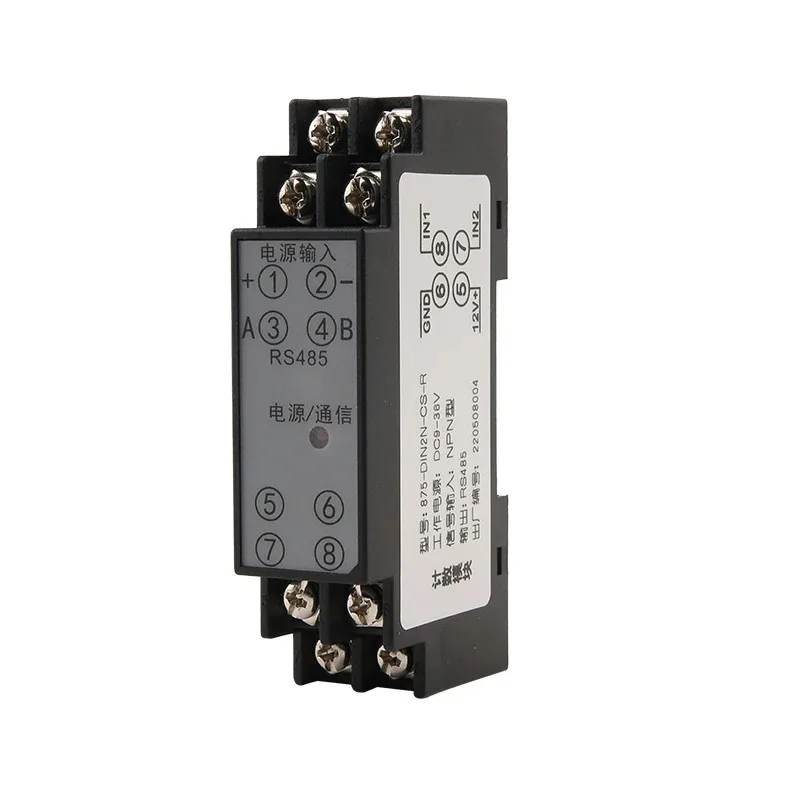 Encoder Proximity Switch NPN Pulse High Speed Addition and Subtraction Counter Speed Tachometer Acquisition Module RS485