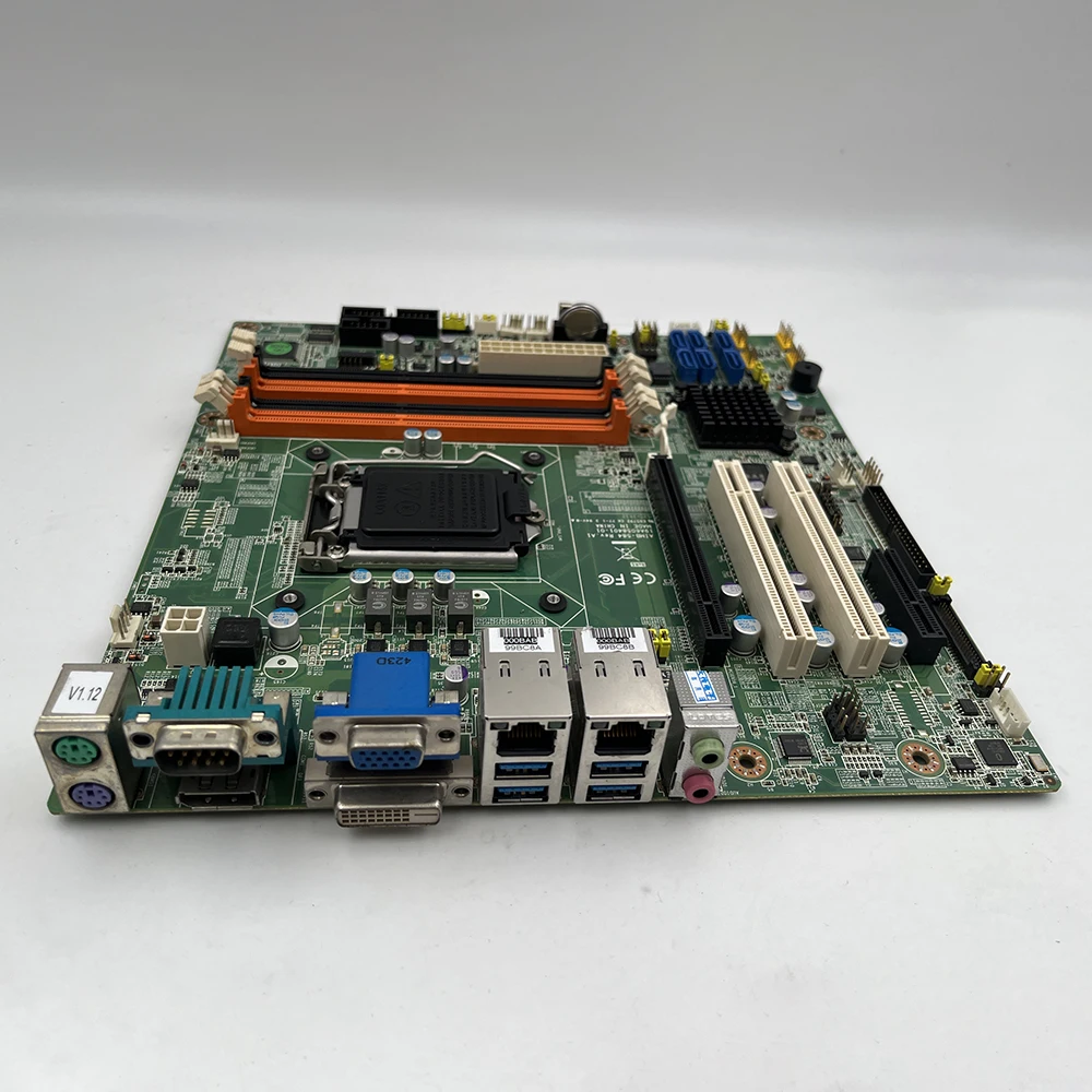 

AIMB-584 REV:A1 AIMB-584QG2 19A6058401-01 Industrial Motherboard Quad CPU, 1150-pin, Dual NIC with USB3.0