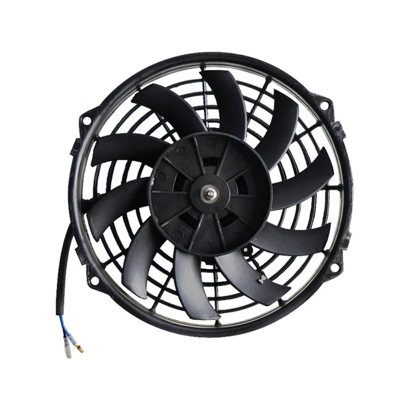 FULL-16 Zoll elektrischer Kühlerlüfter, Auto-Tuning, universeller Lüfter, 12 V, 80 W, Kühlerkühlung, elektronischer Lüfter, Sauggebläse