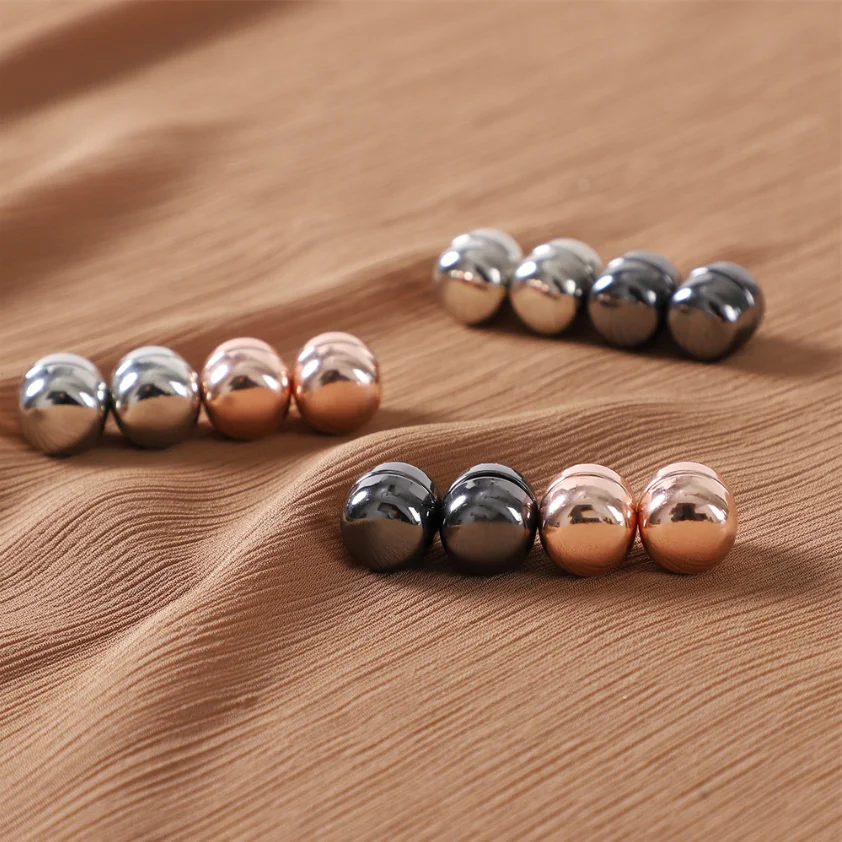 Headscarf Fixed Magnet Brooch Buckle for Scarf Shawl Fashion Pins Women Cardigan Clip Buckle Simple Jewelry Clothes Accessories