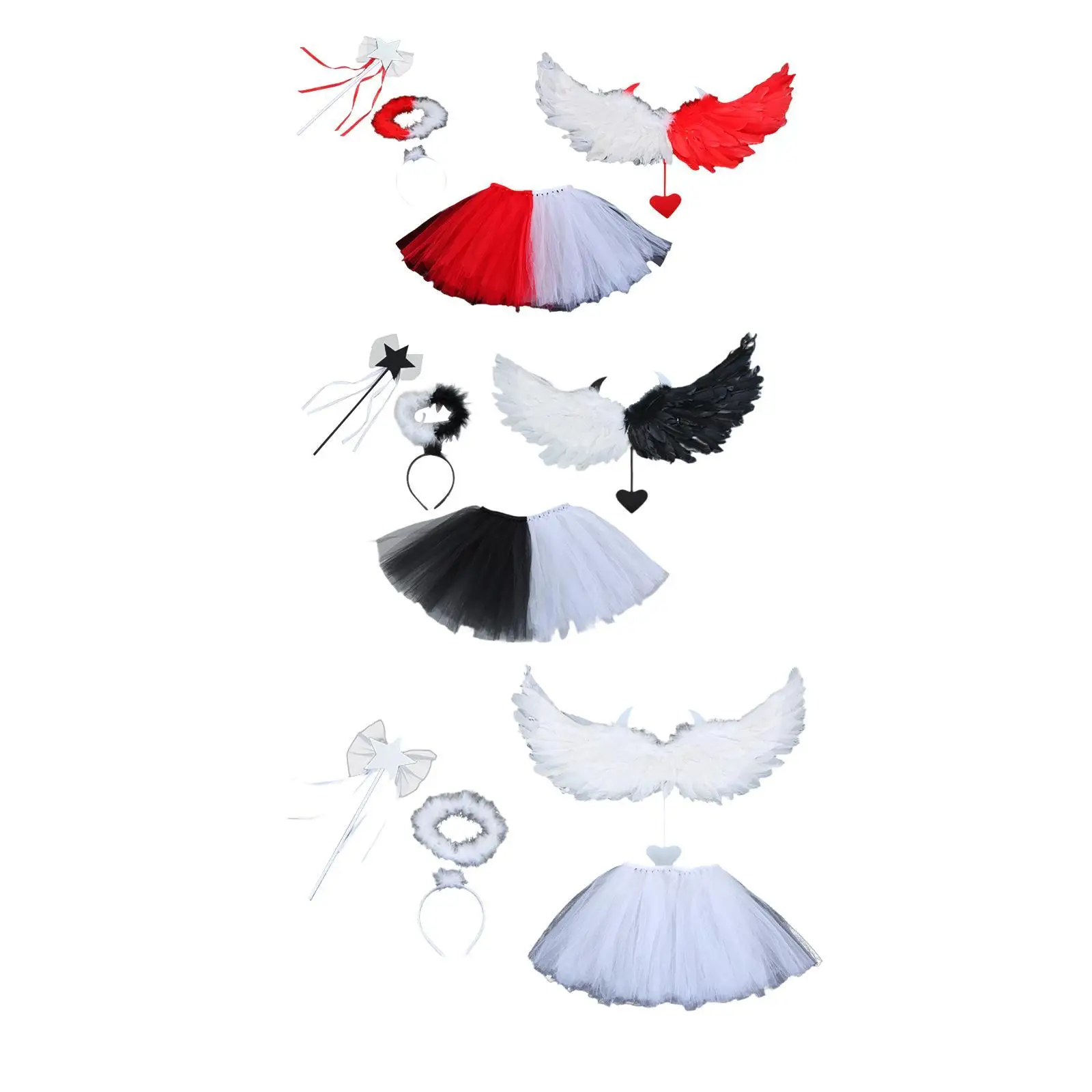 

Angel Costumes for Girls, Kids Halloween Costumes for Pretend Play
