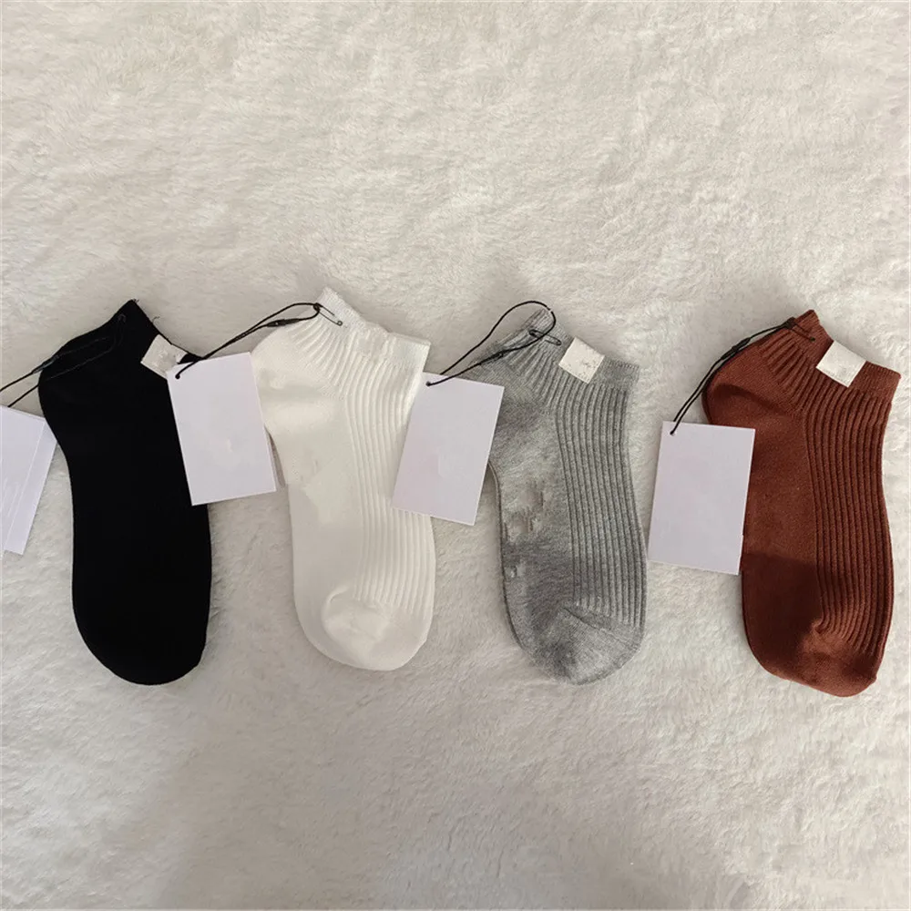 2Pcs B*C Women\'s Socks Cotton Vertical Striped Socks Knee High Fashion Socks Mid-Tube Ladies Calf Socks