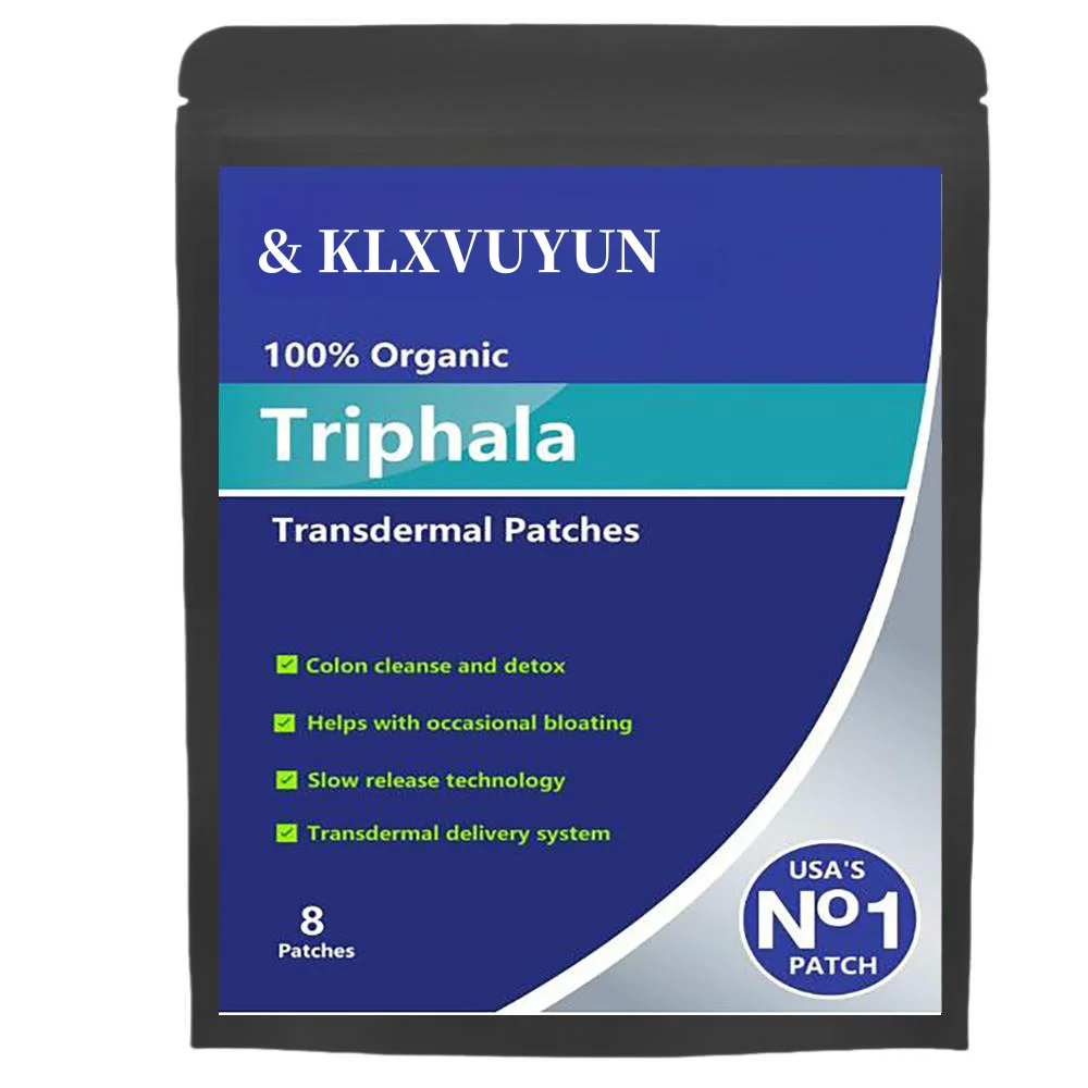 

100% Organic Triphala-5000mcg (High Strength) Colon Cleanse and Detox - Transdermal Patches. Patches Made in USA. 8 Weeks Supply