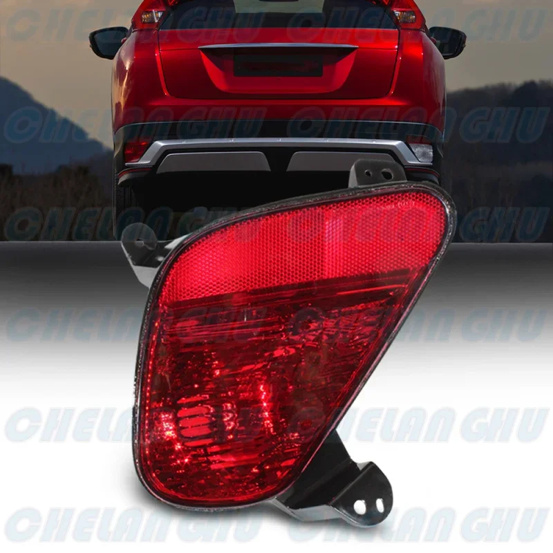 For Mitsubishi Eclipse Cross 2017 2018 2019 2020 Left Side Rear Bumper Reflector Light Lamp Without Bulbs Car accessories