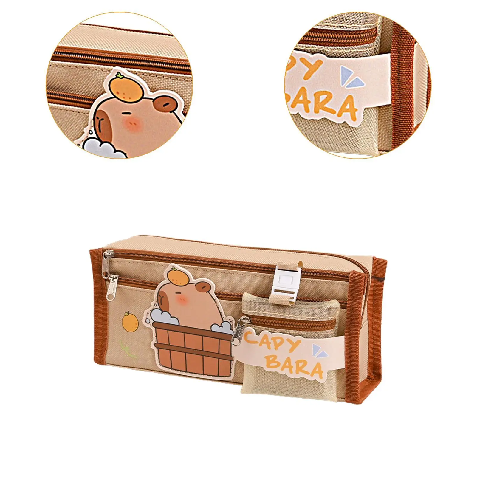 مقلمة مقلمة ذات سعة كبيرة وقابلة للحمل ومتعددة الأغراض #5