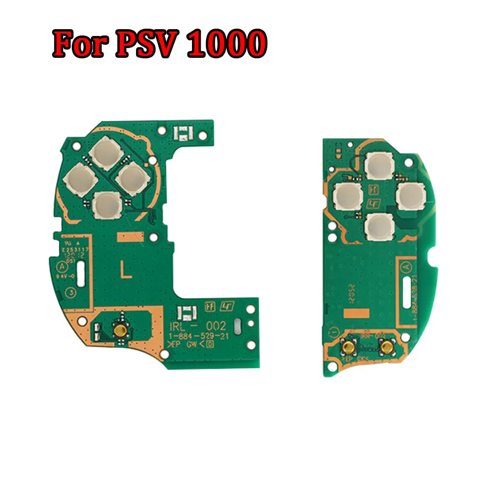 Rasa asli kiri kanan mulai pilih papan tombol sirkuit untuk Sony PlayStation VITA PSV 1000/2000 pengganti Keypad konsol