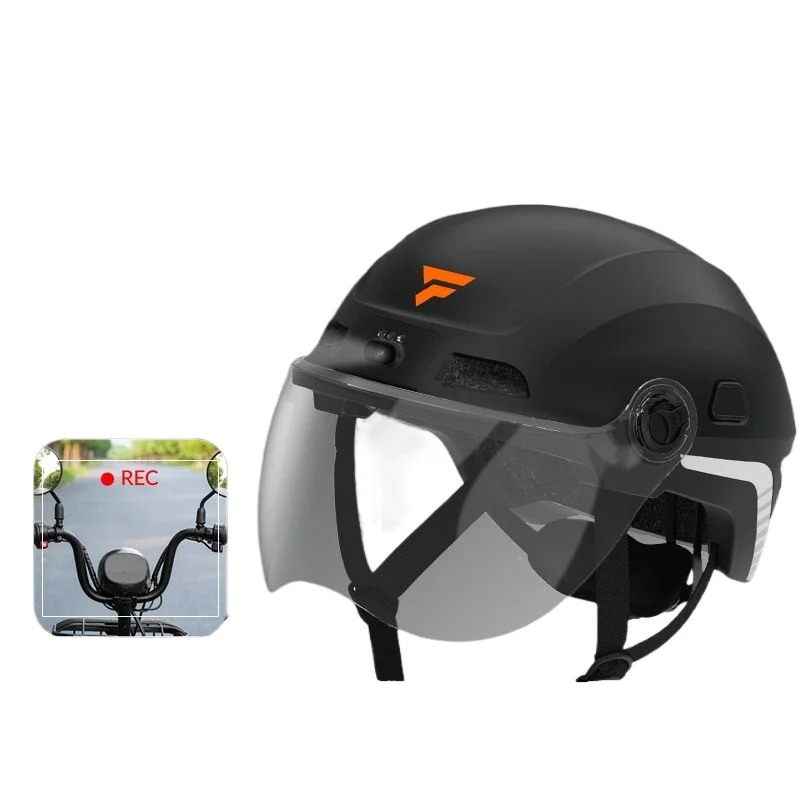 

Smart Bluetooth Motorcycle Helmet with Voice Control & 2K Camera
