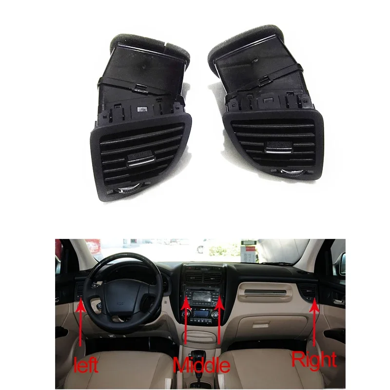 

For Kia Sportage 2005-2009 Side AC Air Conditioner Interior Centre Console Air Conditioner Air Outlet Conditioner