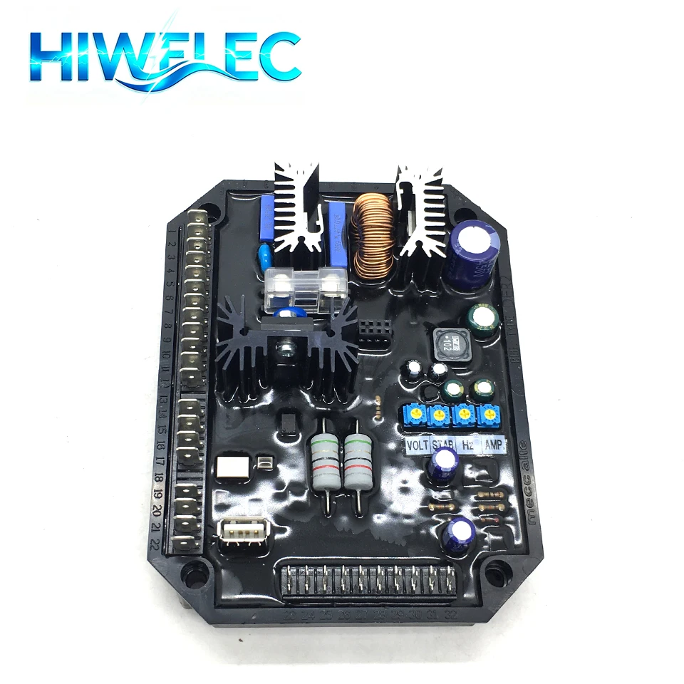 Alternator Sparts DER2 AVR Automatic Voltage Regulator Original Mecc Alte Made in Italy For Disel Generator