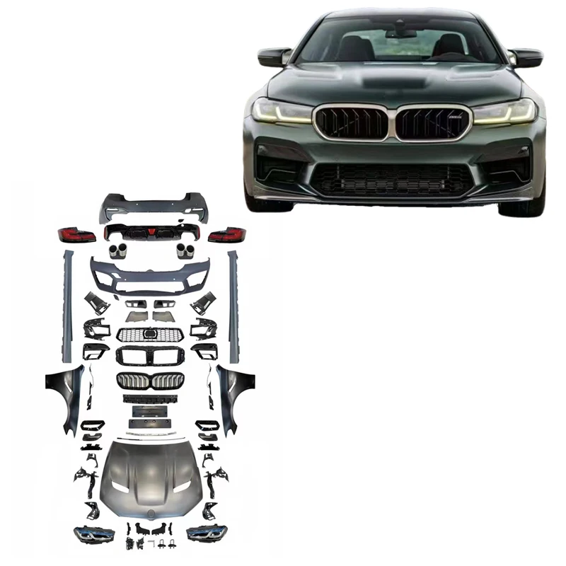 

High Quality Easy Mounting for BMWs 5 Series F10 Upgrade G30 LCI M5 CS Bumper Body Kit
