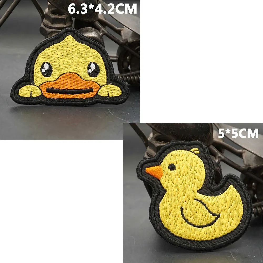 Cute duck EMBROIDERY PATCH  AA241，AA242