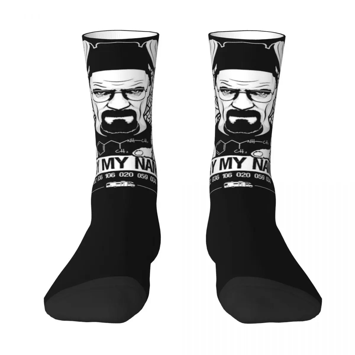 Breaking Bad Socks tv shows Vintage Stockings Autumn Non Slip Adults Men Socks Quality Printed Outdoor Socks