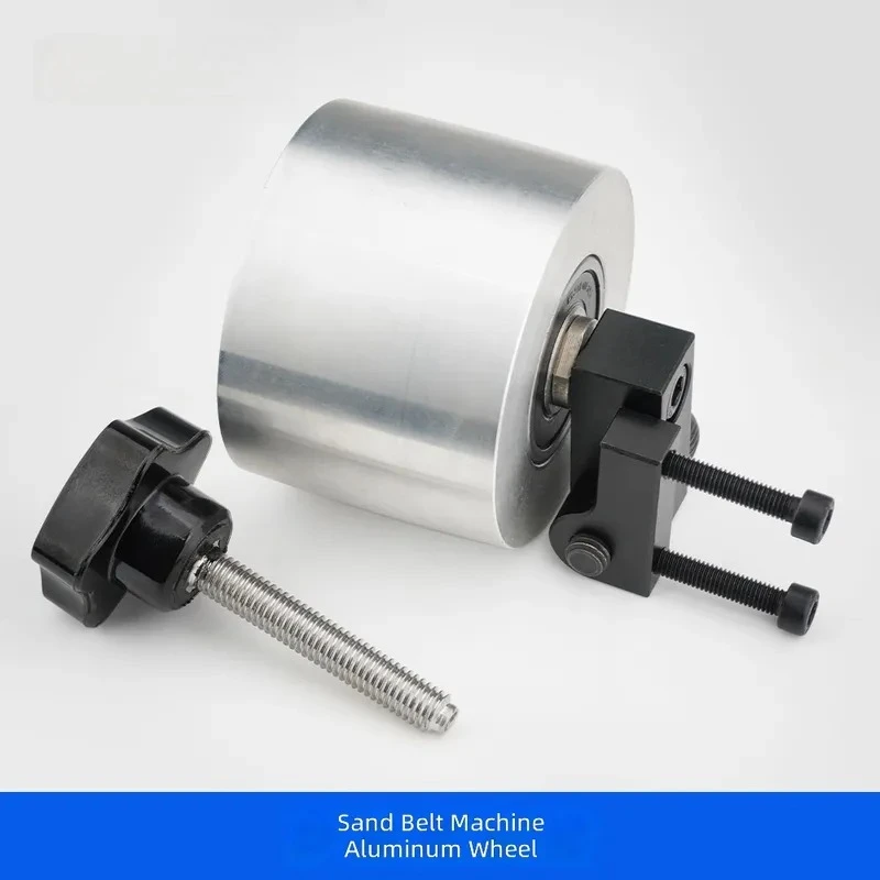 Aluminum Alloy Grinding Wheel 68x50mm Smooth Synchronous Transmission Bias Wheel for Woodworking DIY Machine Adjustment