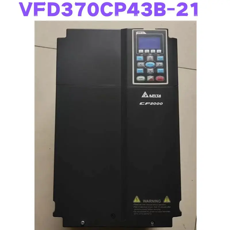 Second-hand VFD370CP43B-21 VFD370CP43B 21 Inverter Tested OK Quick Shipment