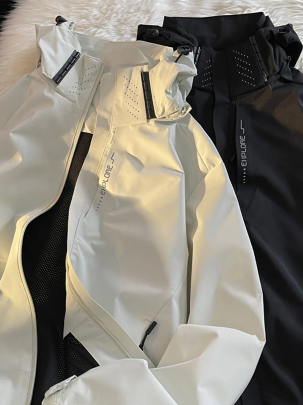 

Американский Sle, мужская весенне-осенняя уличная ветрозащитная водонепроницаемая куртка для скалолазания, повседневная рабочая одежда, пальто, молодежный модный тренд