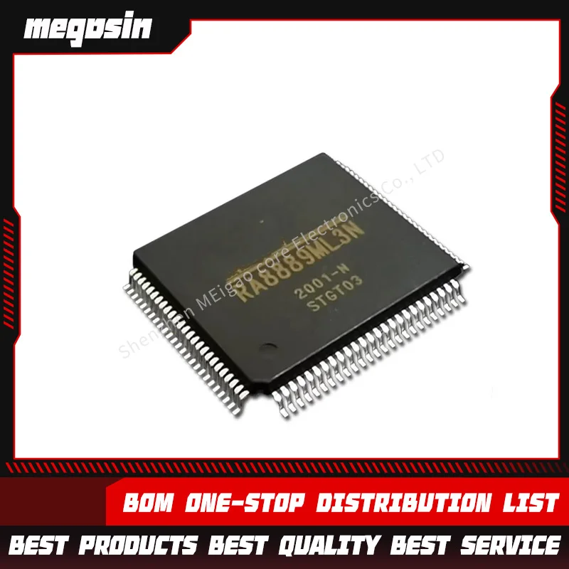 1PCS/LOT RA8889ML3N RA8889ML RA8889 QFP100 Liquid crystal display control chip