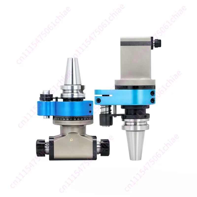 Adjustable angle head 90 degrees lengthened right angle side milling head universal head micro