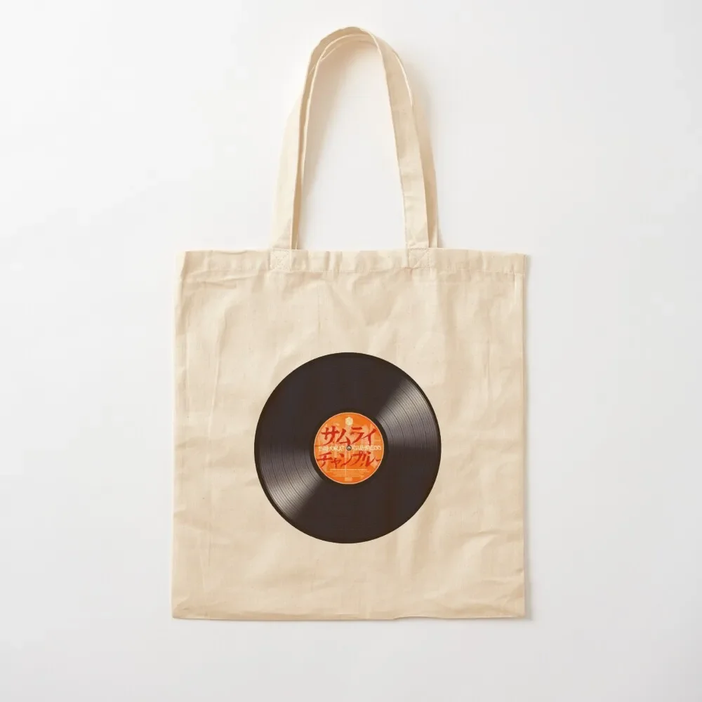 

Samurai Champloo Vinyl Disc Tote Bag Custom bag Canvas bag