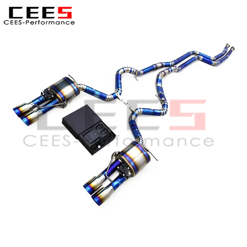 

cees Valvetronic Catback Exhaust Pipe for BMW 335 335i E90 E92 E93 N55 3.0T 2007-2015 Exhaust Muffler Exhaust System