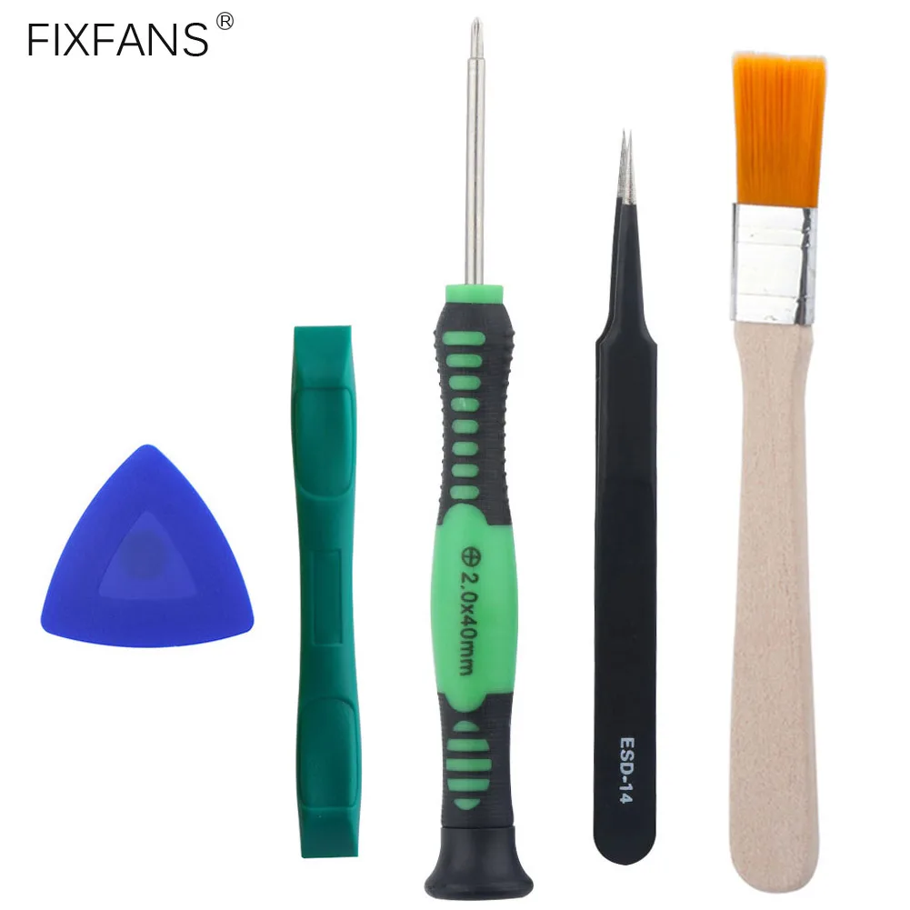 Precision 2.0mm Phillips PH00 Screwdriver Tweezers Clean Brush Repair Tool Kit for Playstation 4 PS4 PS3 Controller Opening Tool