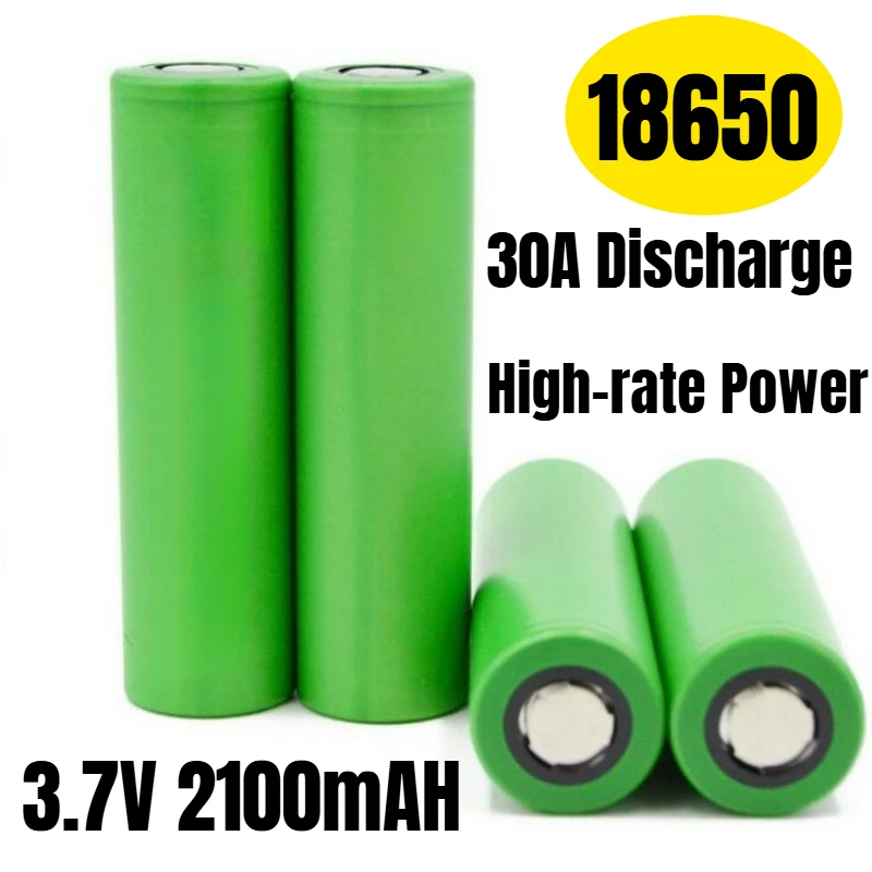 

18650 3.7V 2100mAH 30A Discharge High-rate Power Lithium Battery