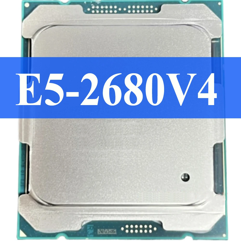 XEON E5 2680 V4 CPU PROCESSOR 14 CORE 2.40GHZ 35MB L3 CACHE 120W SR2N7 LGA 2011-3 Atermiter X99 D4 DDR4 Motherboard