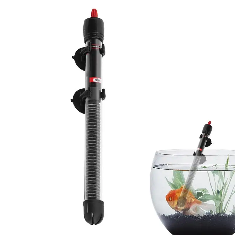 Betta Tank Heater Temperature Adjustable Fish Tank Heating Rod Uniform Heating Freshwater Marine Fish Tank Heaters