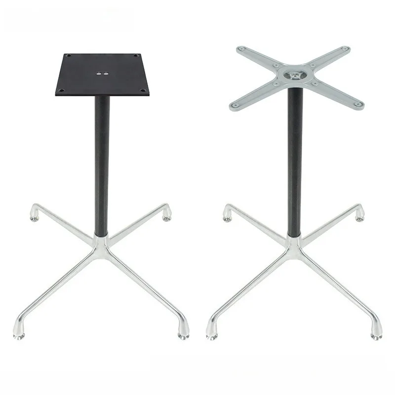 simple-aluminum-alloy-polished-four-star-table-feet-household-dining-table-base-furniture-accessories