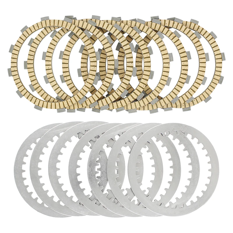 

Детали двигателя мотоцикла, фрикционные диски сцепления, комплект стальных пластин для BMW F650GS 2001-2005 F650 650GS