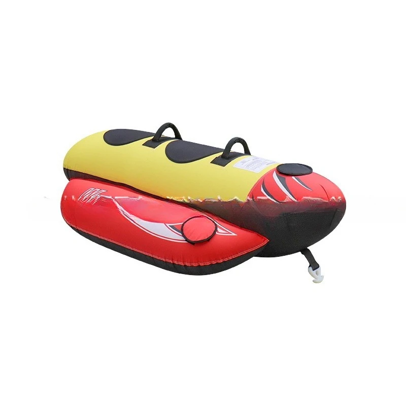 Inflatable drag flying fish, inflatable three-person banana boat, water surfing, roller, drag sofa