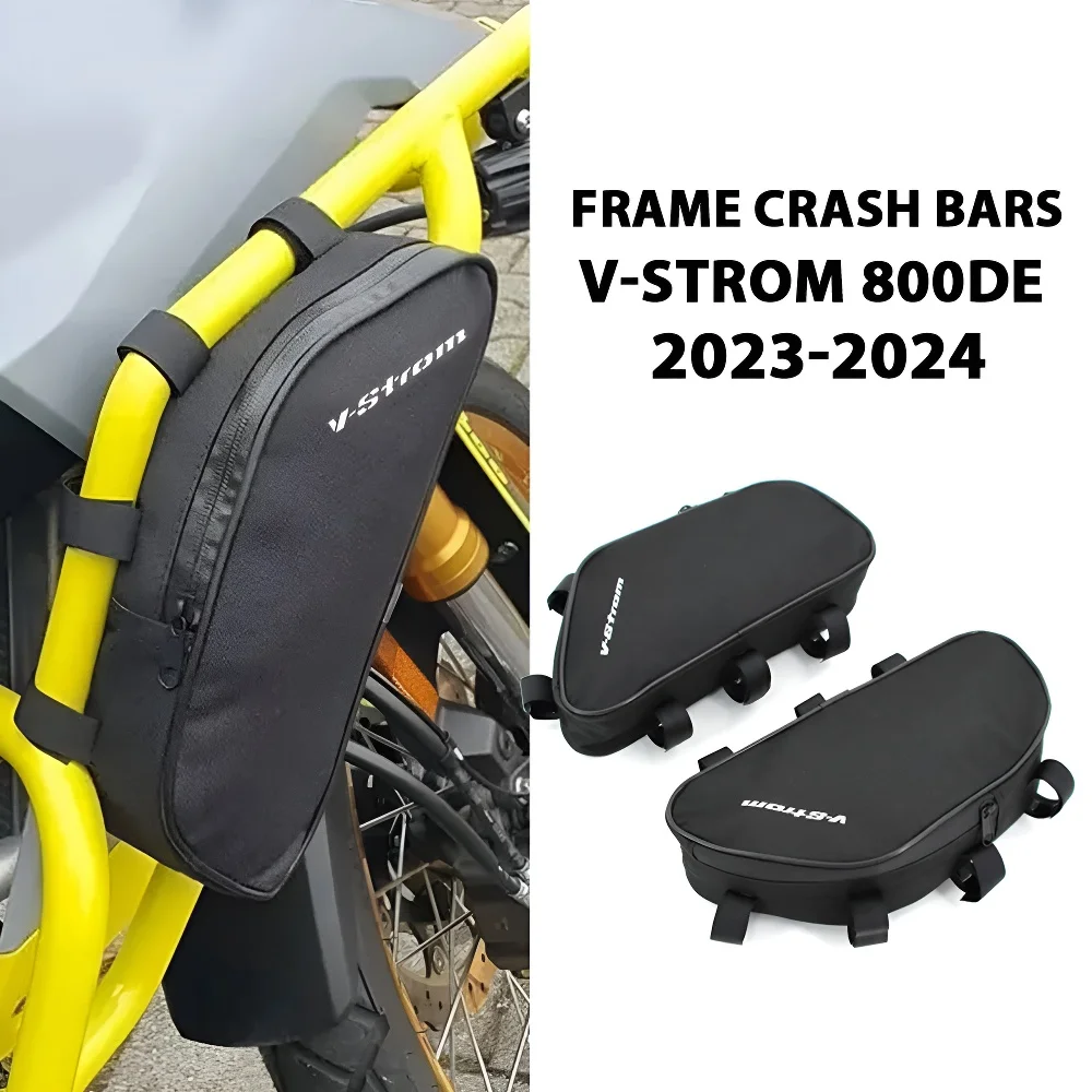 For Suzuki V-STROM 800 DE Motorcycle 2023-2024 Frame Crash Bars Waterproof Bag V-Strom 800DE Original Bumper Accessory
