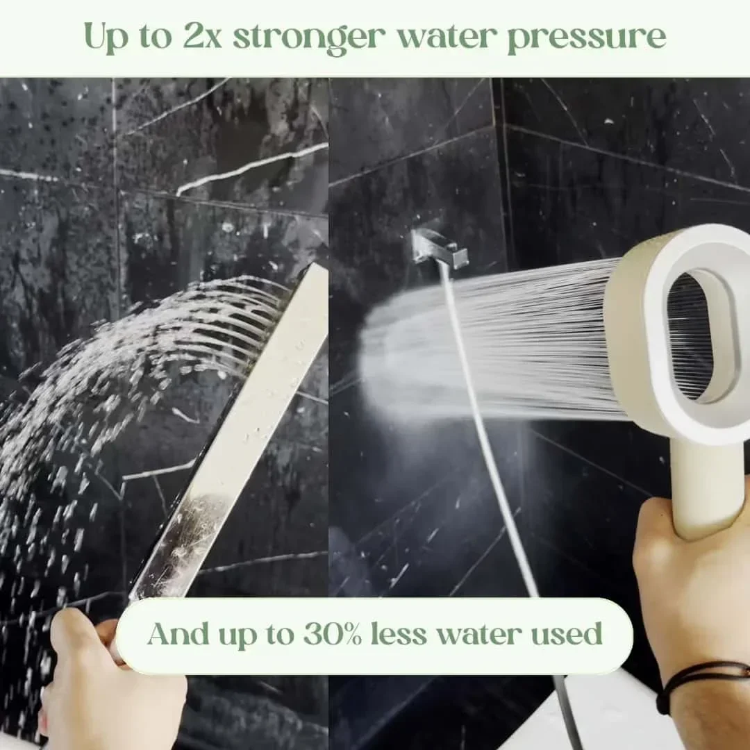 High-End Carbon Fiber Filter Fragrance Showerhead - Home Bathroom Skin-Friendly Hydrating | Filters Impurities Even Water Flow