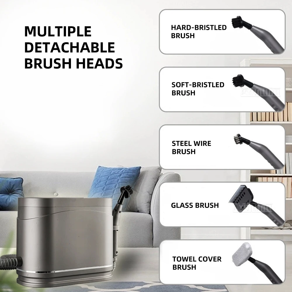 家庭用掃除機高温高圧キッチンフードクリーナーカーペットカーテン除染スチームクリーナー