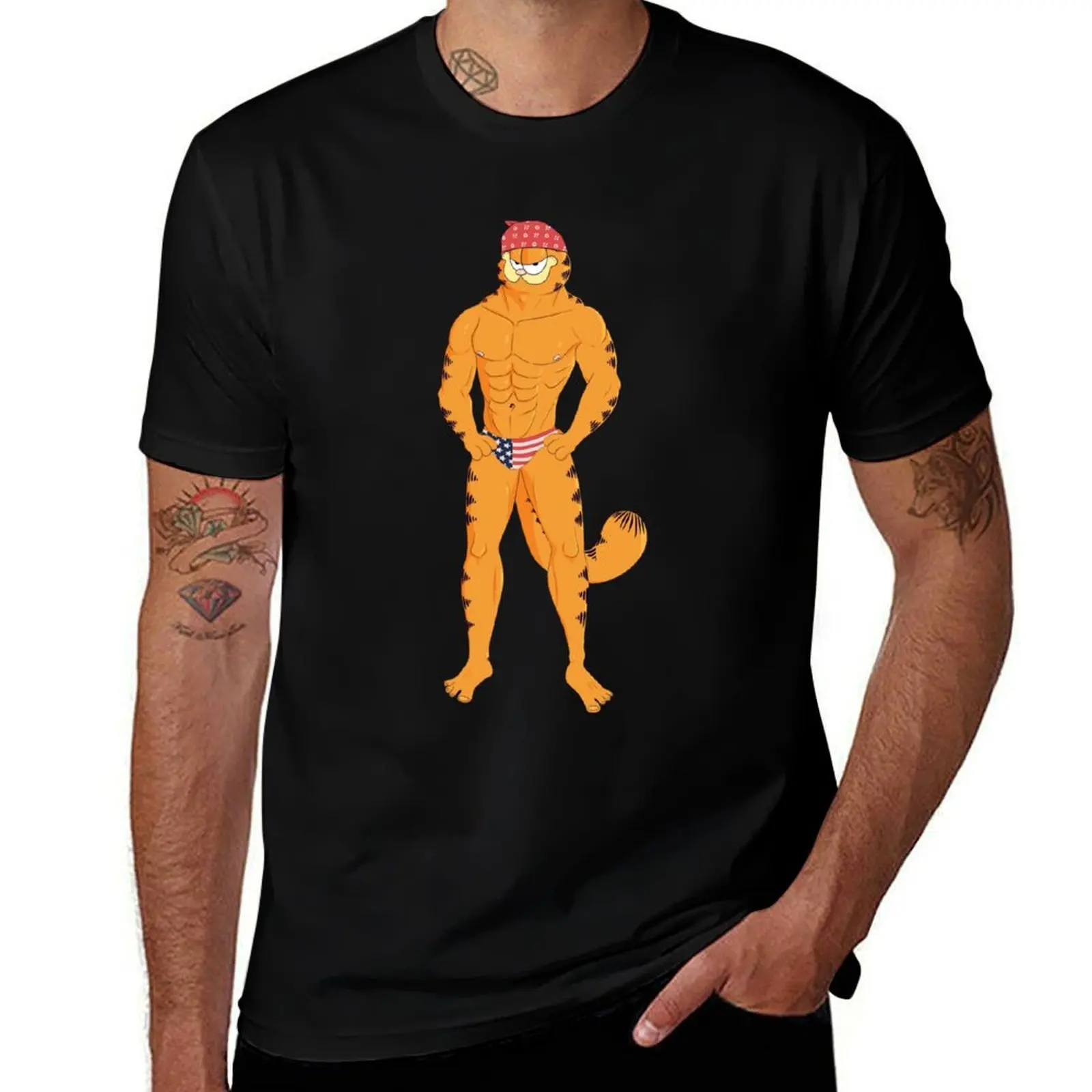 Ricardo Garfield T-Shirt funny gifts sublime Men's t-shirt