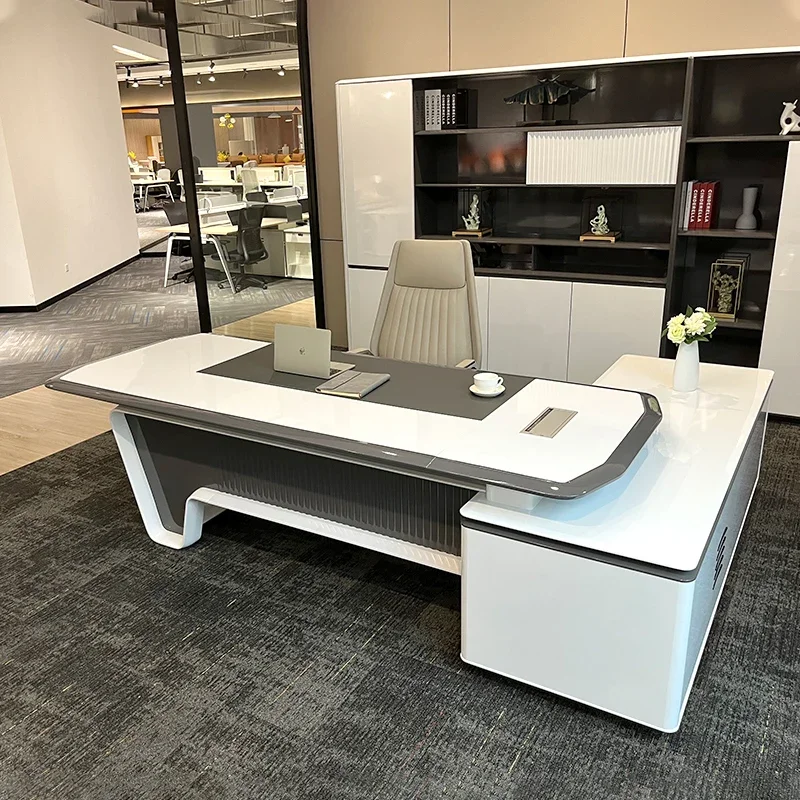 Office Desk Furniture Computer Desks Modern Writing Table Room Study L Shaped Workstation Reading Midi Corner Tavolino  Work