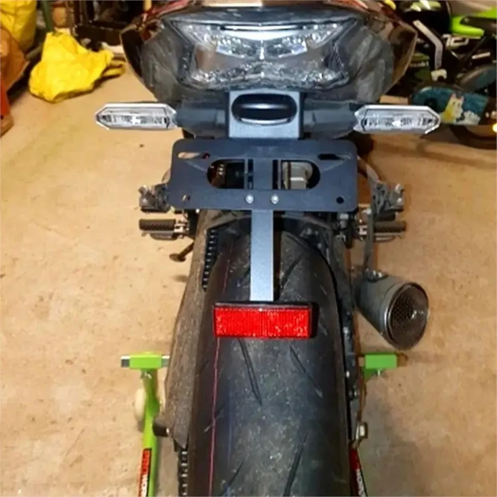Motorcycle Aluminium Rear License Plate Holder Tail Reflector For SUZUKI GSR 400 GSX-R GSXR 600/750/1000 K3 K4 K5 K6 K7 K8 K9