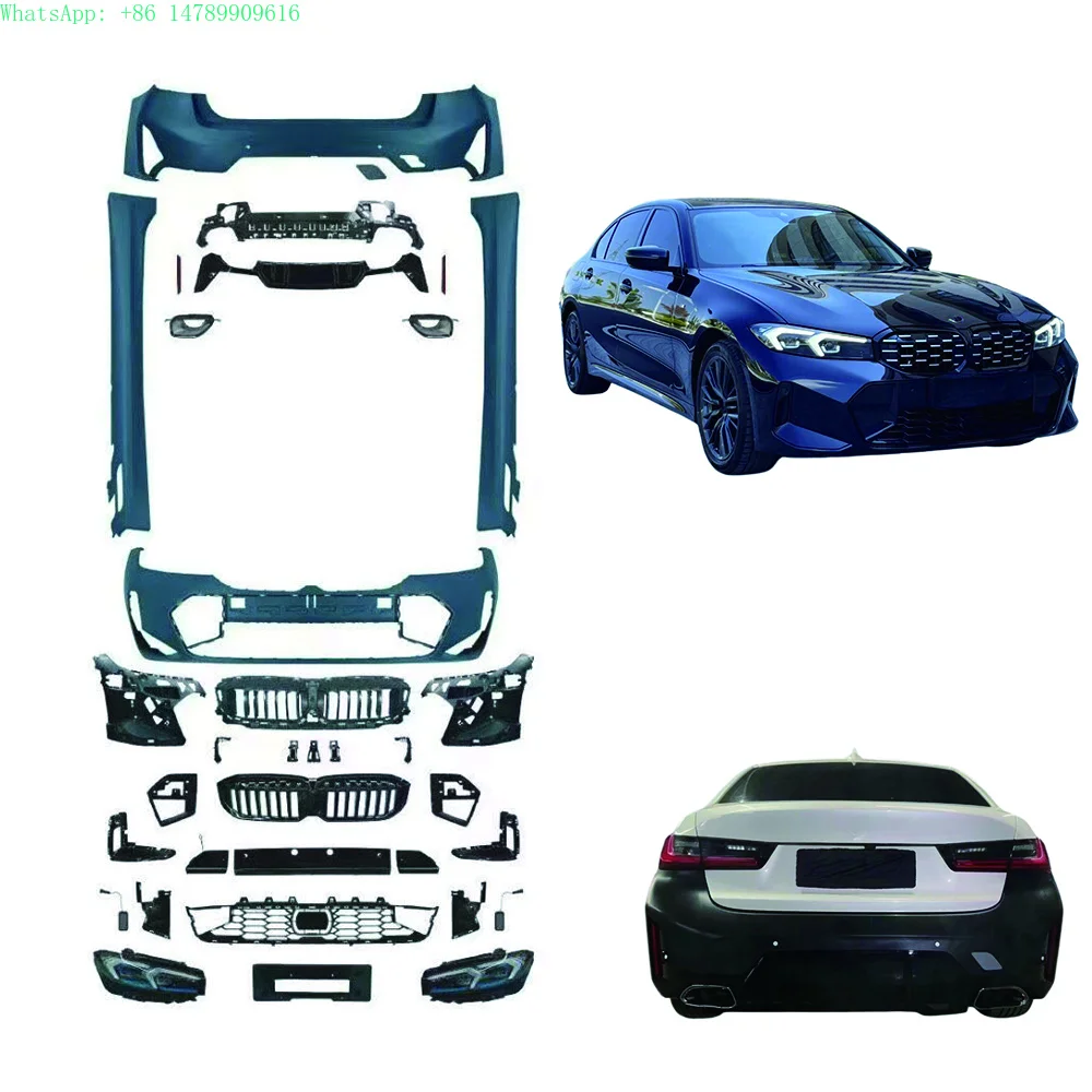 Full Custom Build With Old-to-new Body Kit ConversionFor 3 Series G20 G28 2019-2022 Upgrade To 2024 Facelift Full Body Kit
