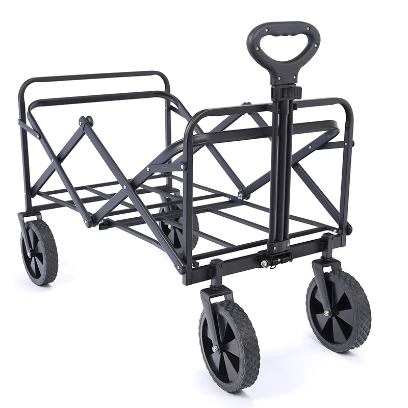 

High Quality Portable Folding Camping Trolley Stroller Custom Logo Wholesale Durable Support Stable Platform Structure