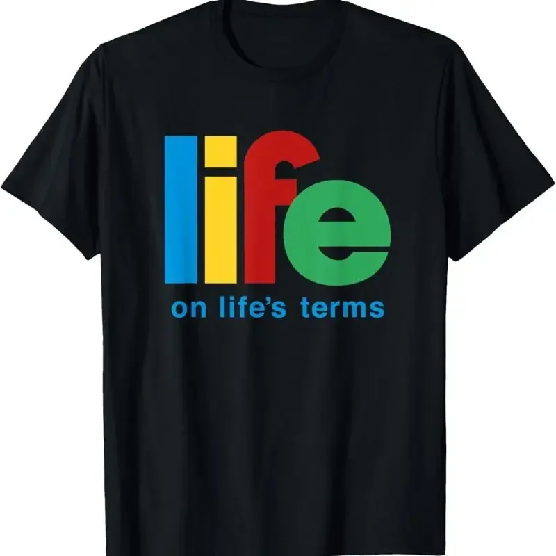 New Limited Life On Life'S Terms Sobriety Recovery Funny Aa Na T Shirt