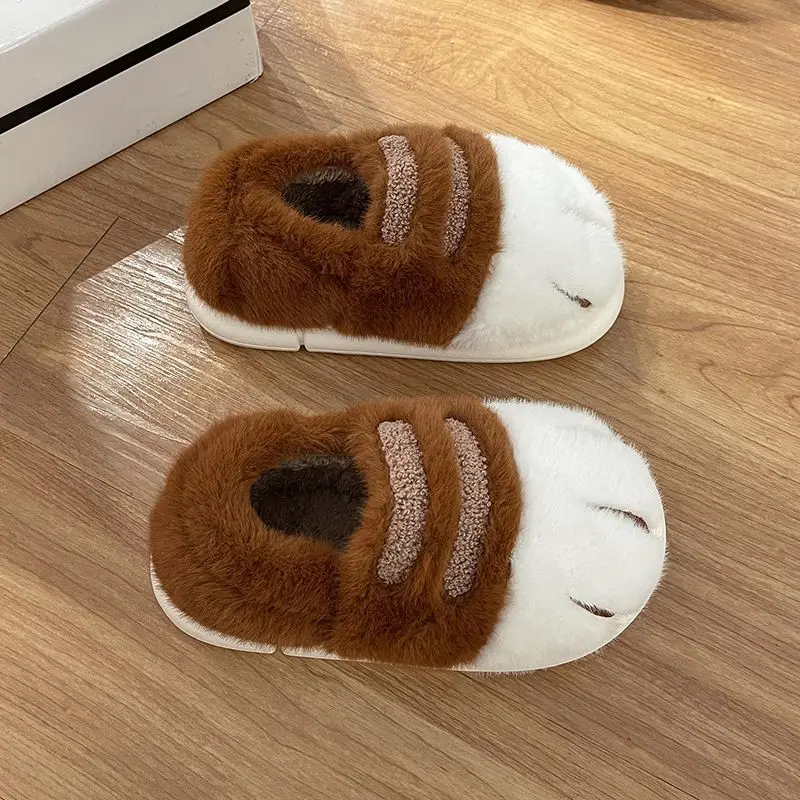 novidade-3d-estereoscopico-gato-pata-chinelos-feminino-pele-quente-mules-tamancos-unisex-senhoras-grosso-envoltorio-saltos-animal-garra-sapatos