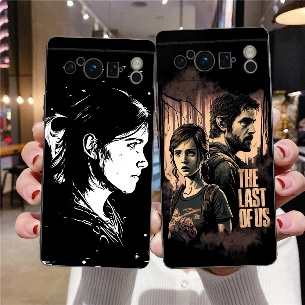 

The Last of Us TV Show Phone Case For Google Pixel 8 A 7 6 Pro 6A 5G Black Soft Shockproof Back Cover Silicone TPU Shell Coque