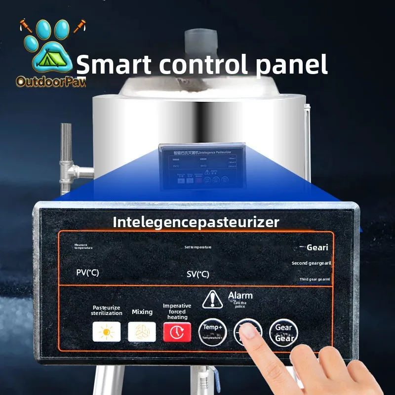 Pasteurization machine Commercial milk bus sterilizer Ranch milk bar Automatic equipment Fresh milk pasteurizer