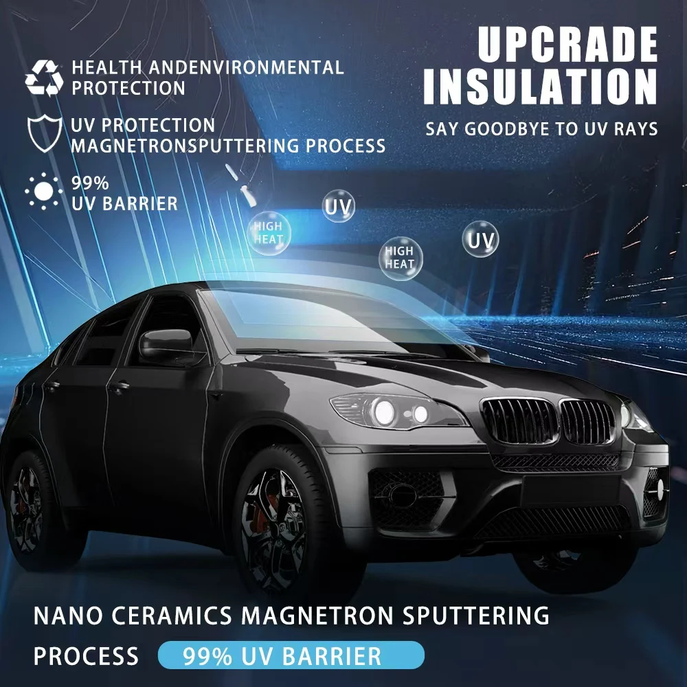 Car Window Film Roll 5% Tint Film for Car Window 3m Solrex Ceramic Tint