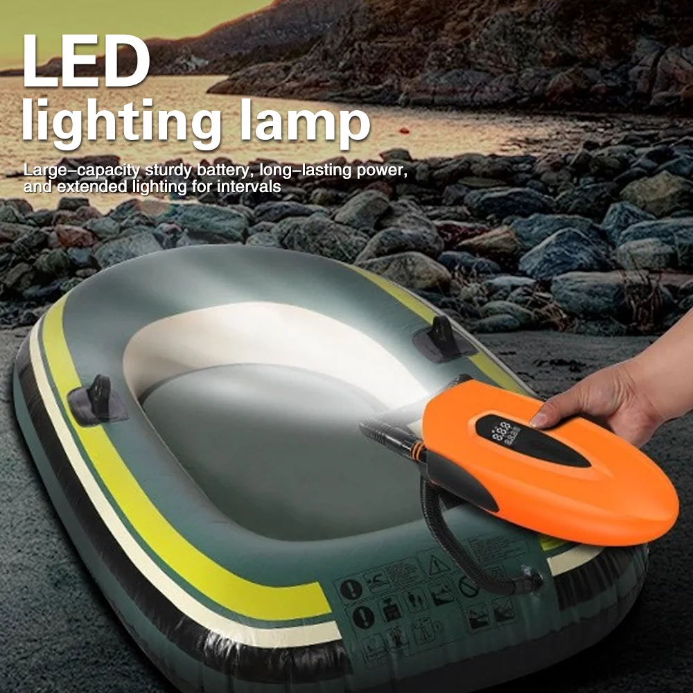 2026 New 20PSI Paddle Board Inflatable Pump With Auto Shut Off Electric Air Pump Surfboard Board Pump For SUP Paddle Board Kayak view 6